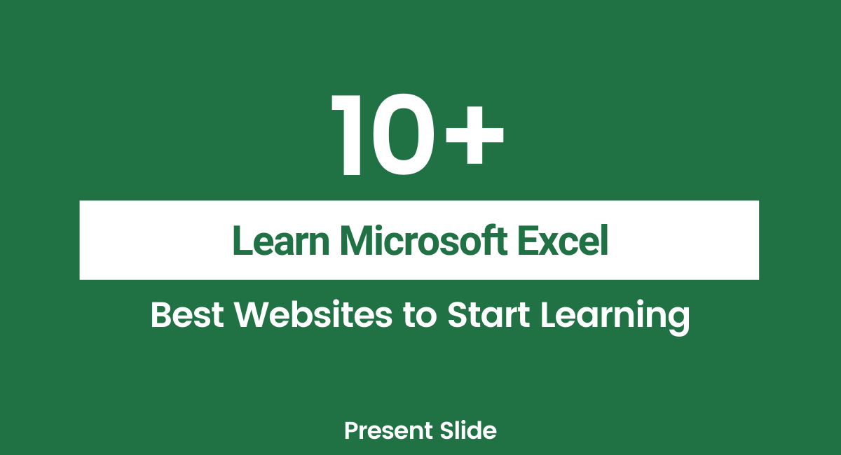 where to learn excel online